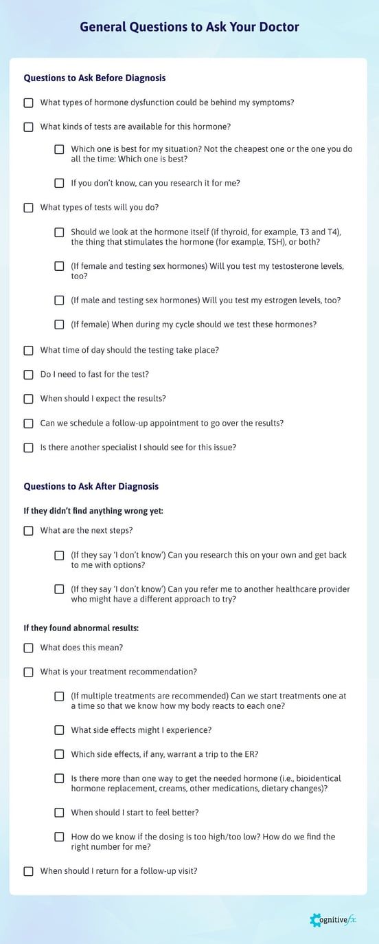 How to Talk to Your Doctor About Hormones